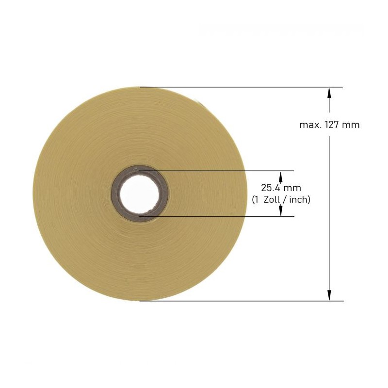 Rouleau à étiquettes Thermo Transfer 102 x 127 mm - Papier ⋅ Ètiquettes