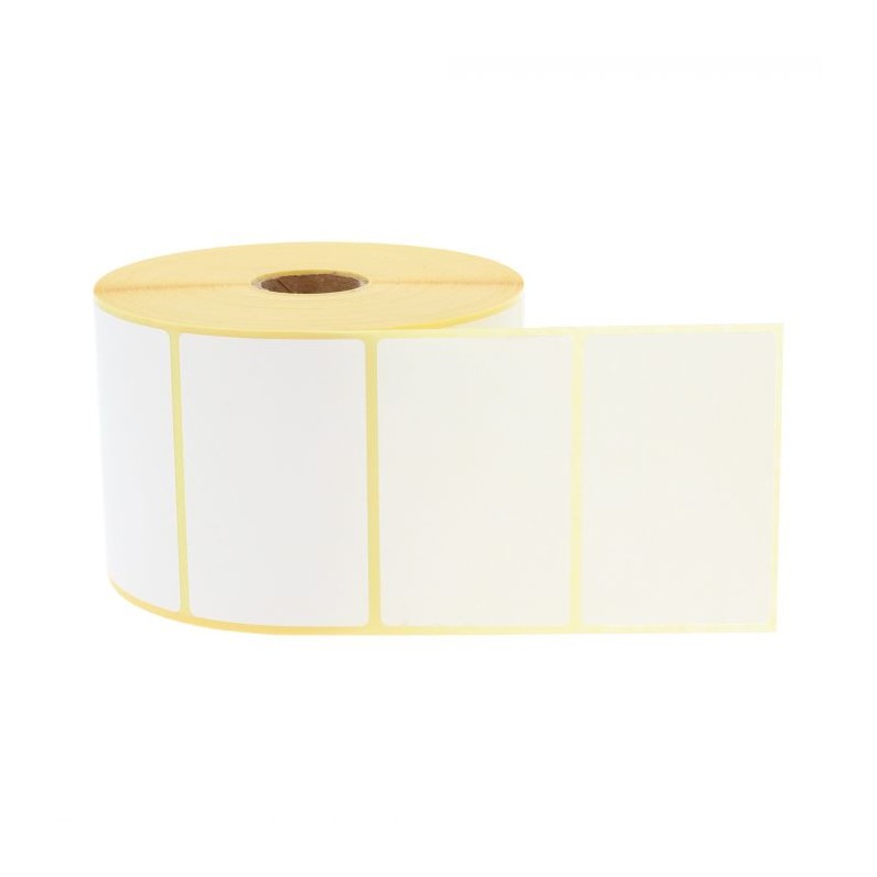 1 500 étiquettes 70 x 45 mm – Papier Velin Blanc Permanent – Mandrin Ø25mm  - Etiquettes-Expert
