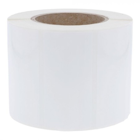 étiquettes 102 x 64 mm - Mandrin Ø76mm - Polyester Blanc compatible 880350-063