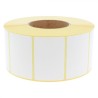 2740 étiquettes 76 x 51 mm - Mandrin Ø76mm - Velin Blanc - compatible Zebra 76175
