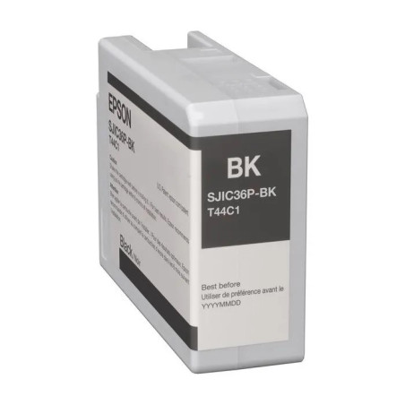 cartouche d'encre noire brillante pour imprimante Epson C4000 - C13T44C140